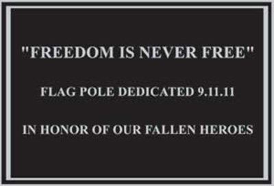 Aluminum military plaque, Aluminum military plaques, navy aluminum military plaque